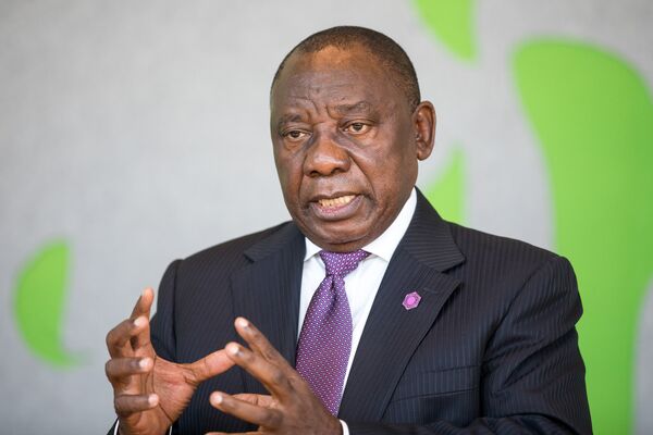 South Africa's President Cyril Ramaphosa Interview