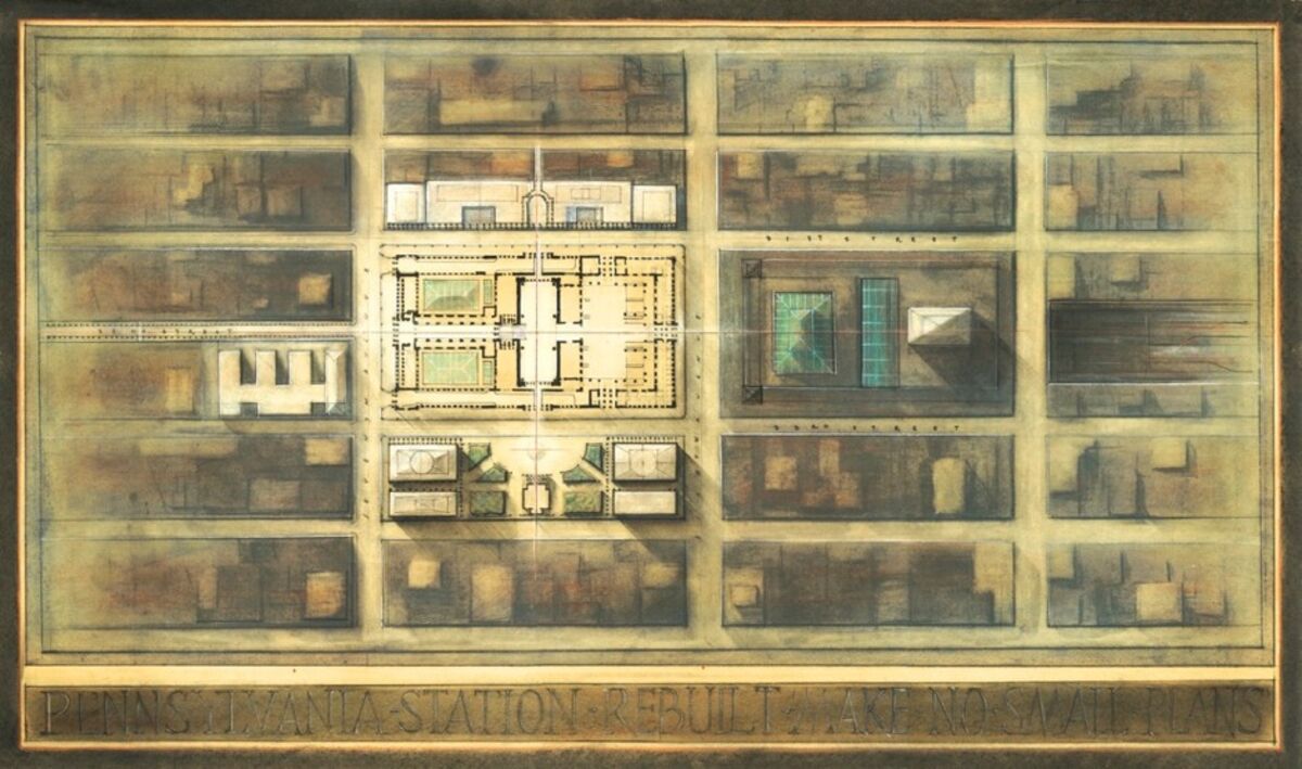 A $2.5 Billion Plan to Rebuild New York's Old Penn Station - Bloomberg