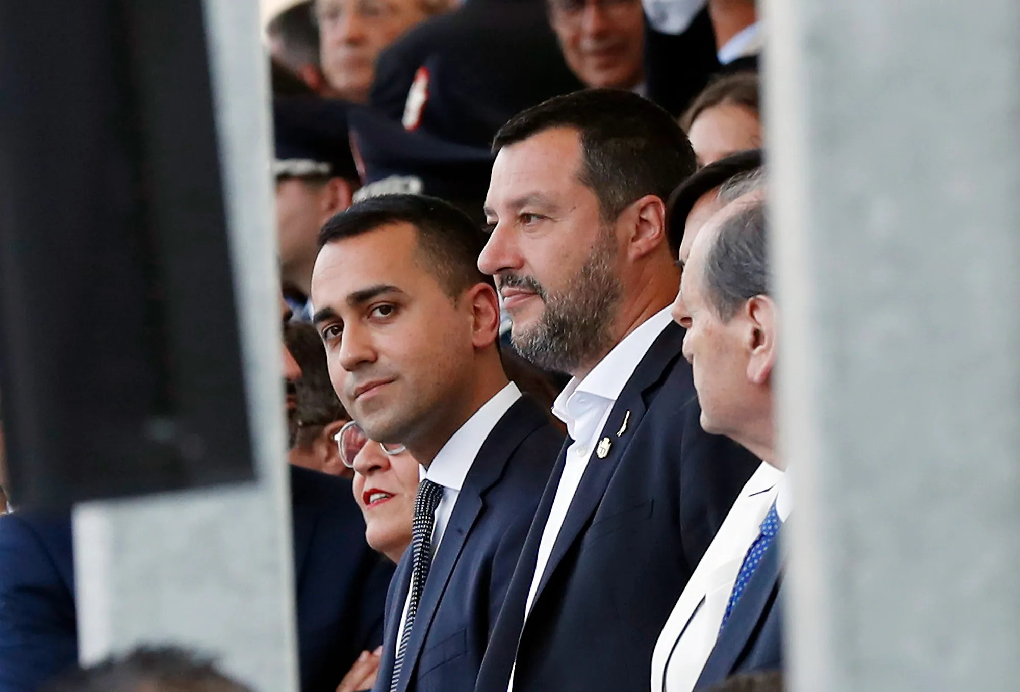 Luigi Di Maio and Matteo Salvini