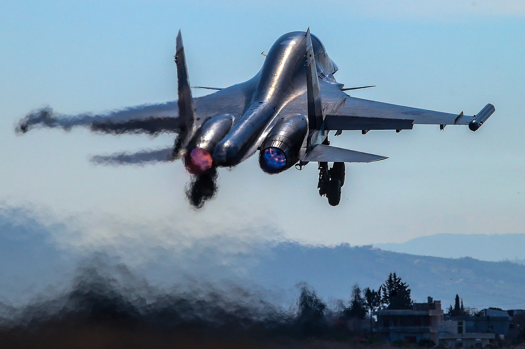 Su-34 aircraft.
