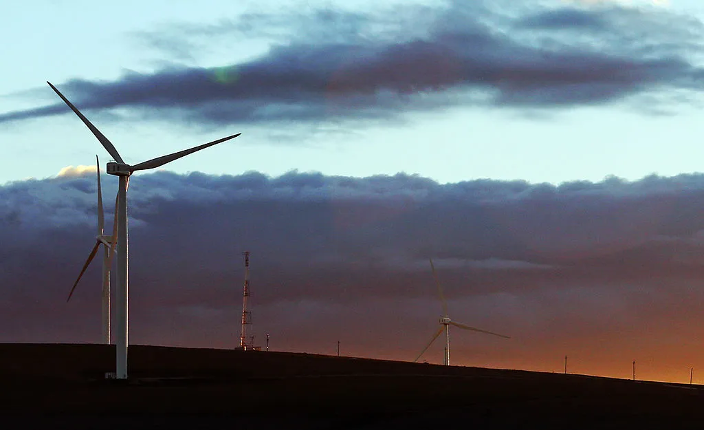 South African wind power.
