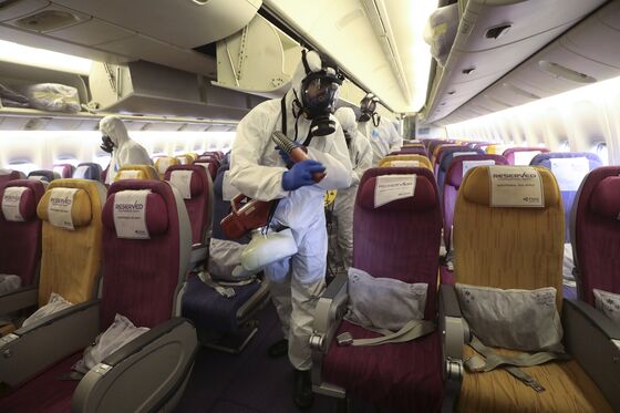 Airlines Send in World’s Strongest Disinfectants to Fight Virus
