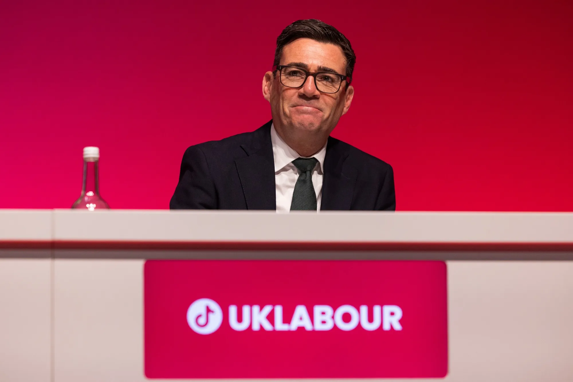 Andy Burnham at the Labour Party conference.