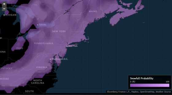 New York, Northeast Get Quick Sunday Storm Before Super Bowl