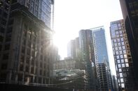 Toronto's Financial District As Stock Market Bloodbath Kept At Bay In Canada With Gold Rally
