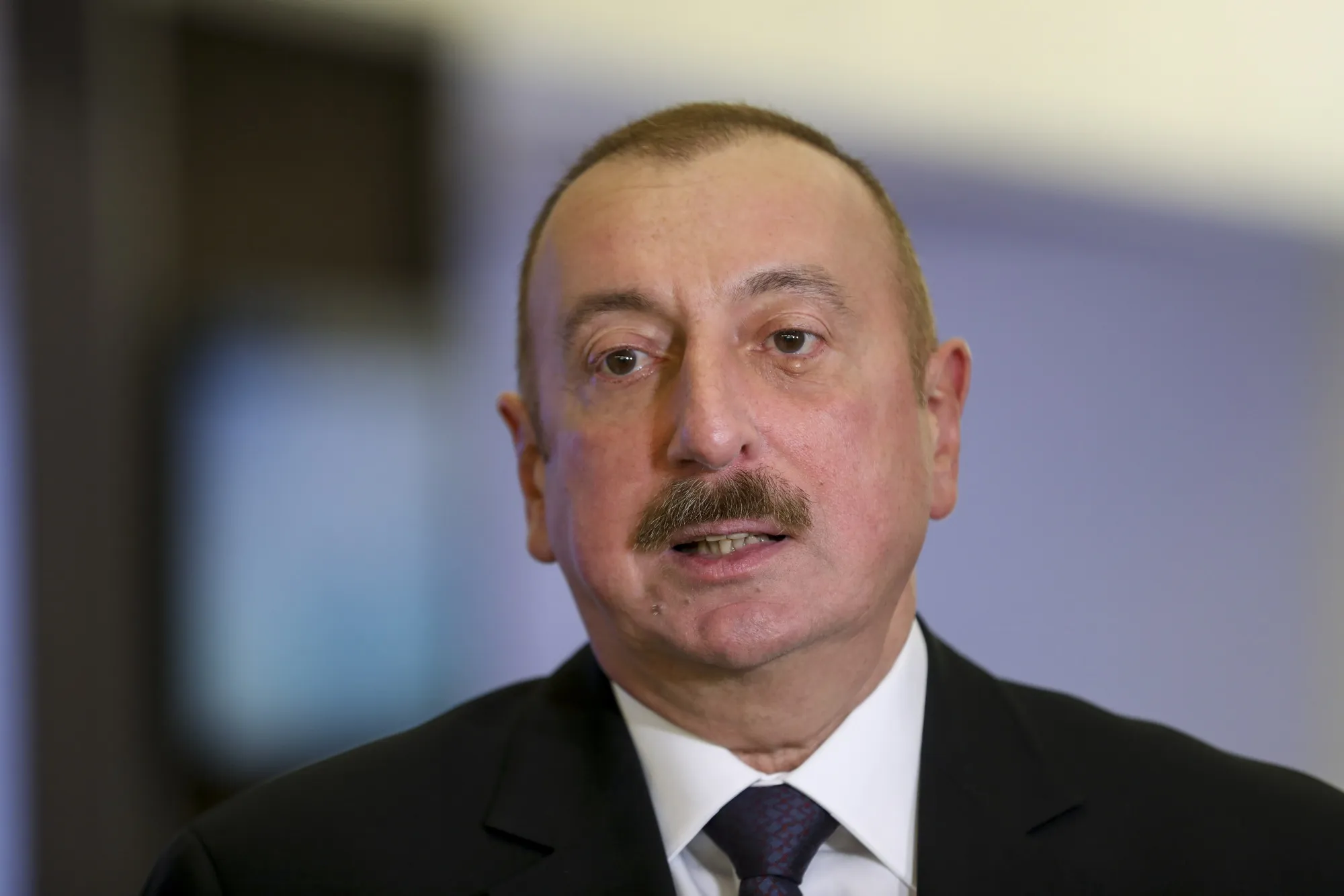 Ilham Aliyev, Azerbaijan's president.