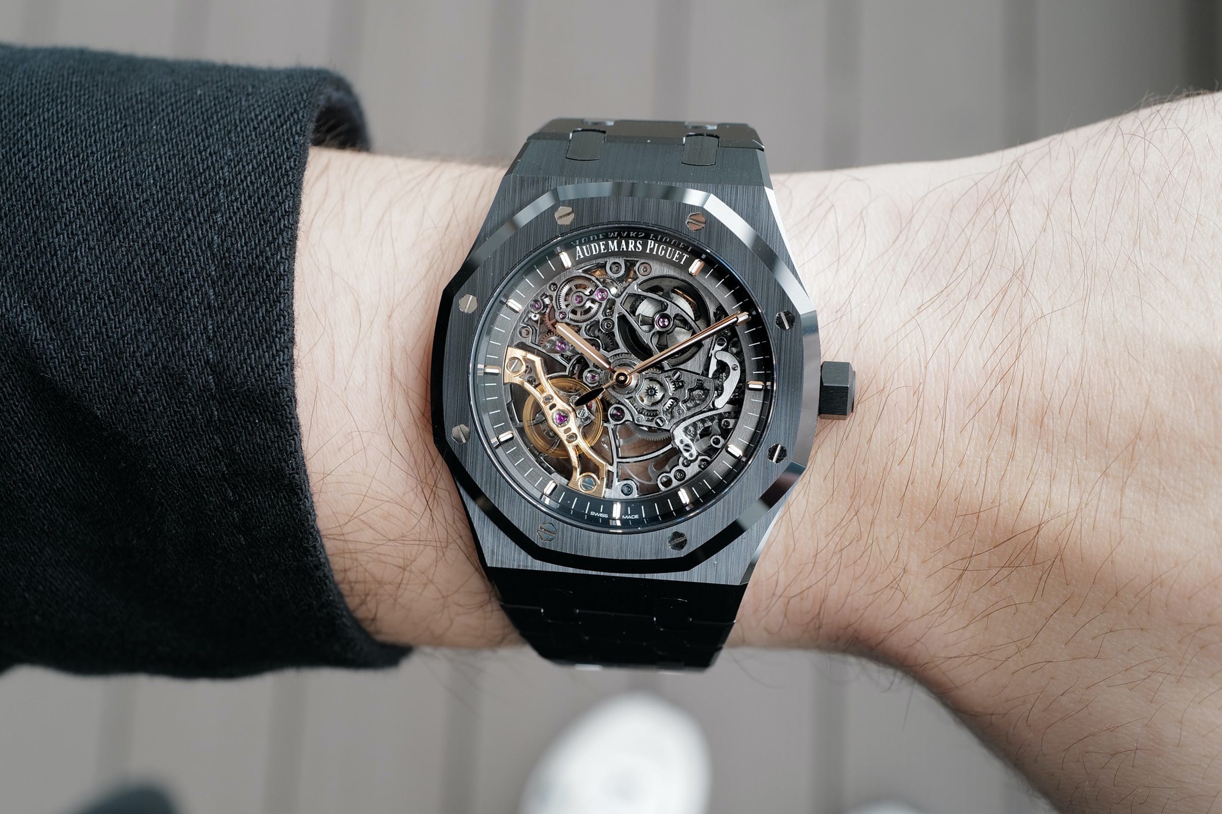 Audemars Piguet Royal Oak Openworked In Black Ceramic: Specs - Bloomberg