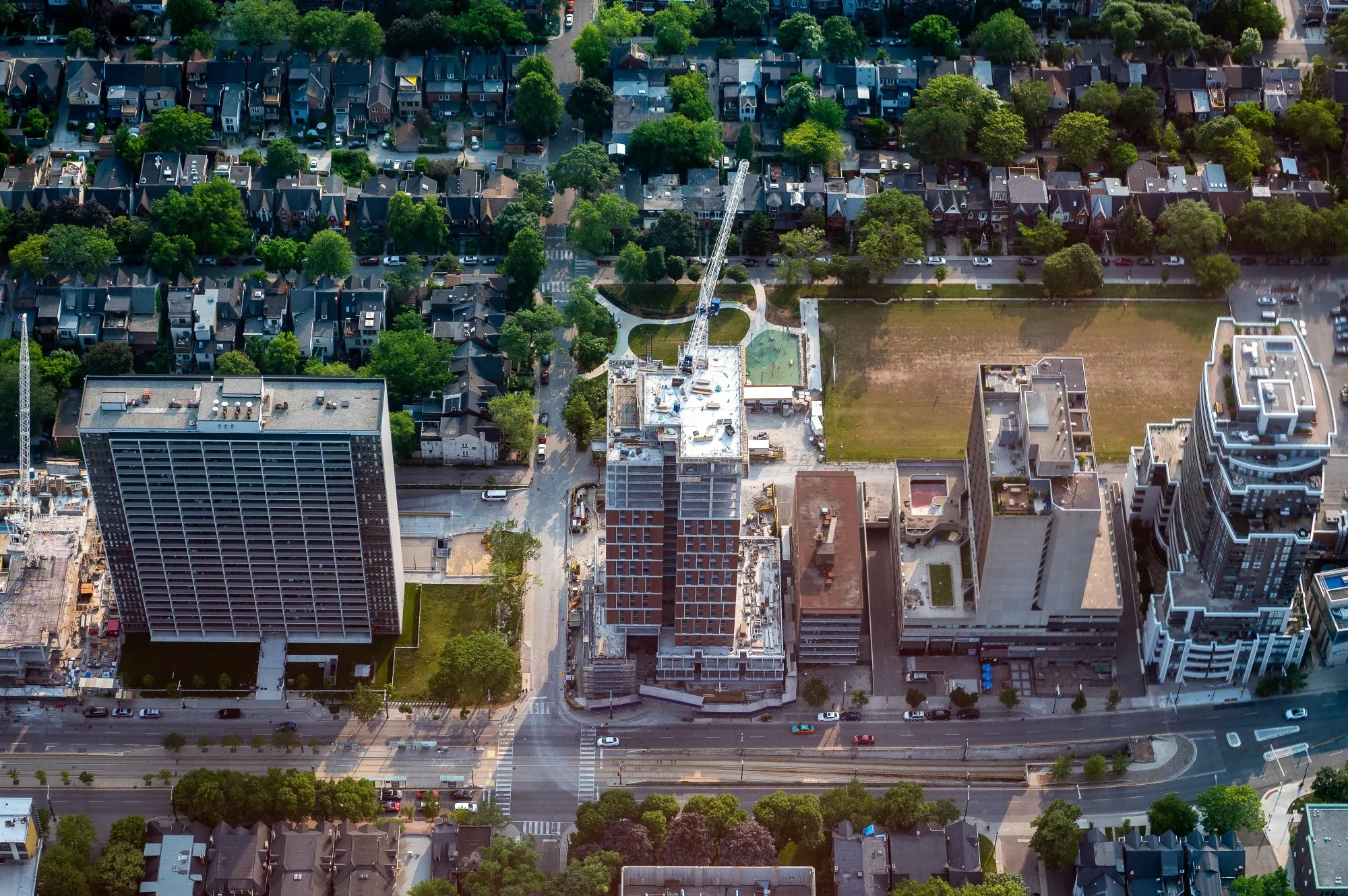 Homes in Toronto.