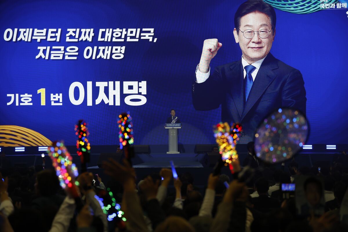South Korea's Lee Jae-myung Nominated Opposition Presidential Candidate