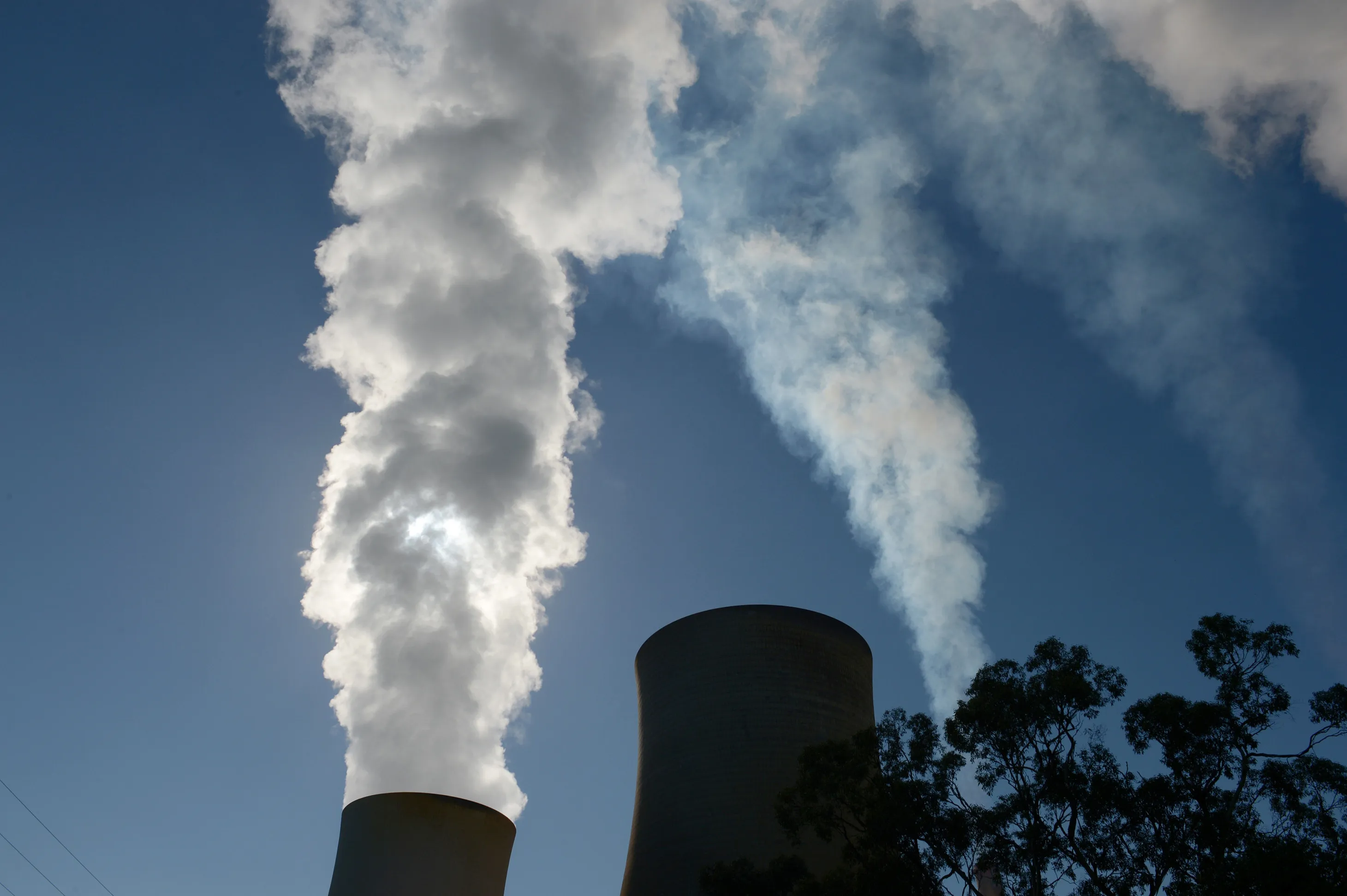 Coal-Fired Power Plants Following Commencement Of Government Program To Lower Emissions