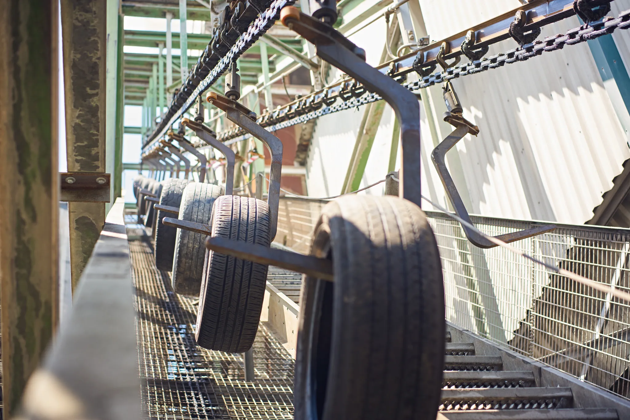 LafargeHolcim burns tires to generate energy that will feed its cement factories