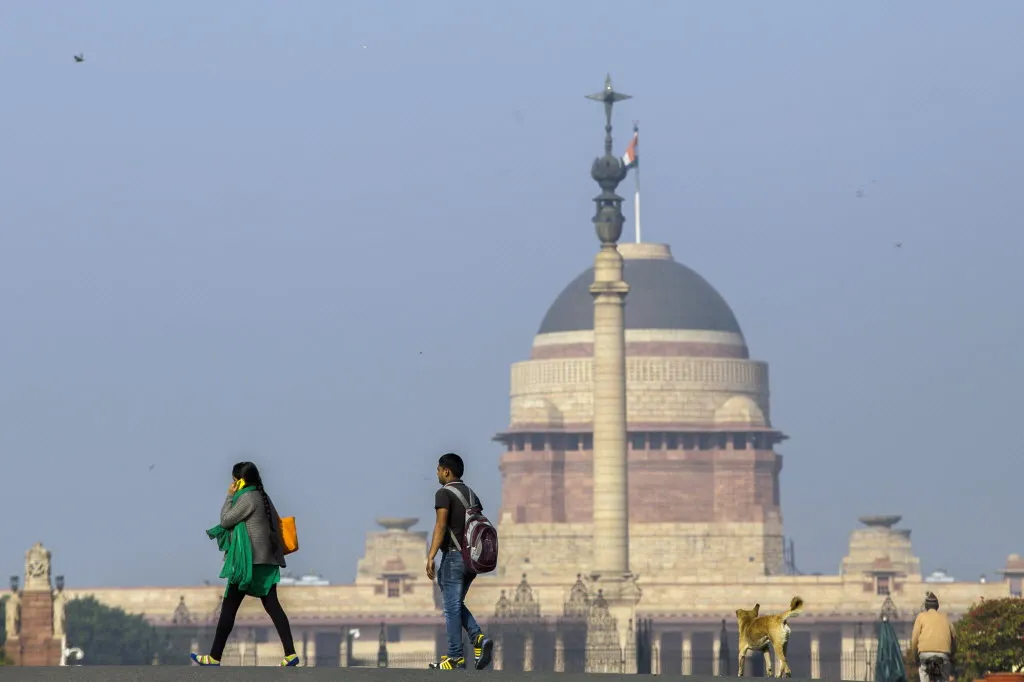 The Presidential Residence in New Delhi, India
