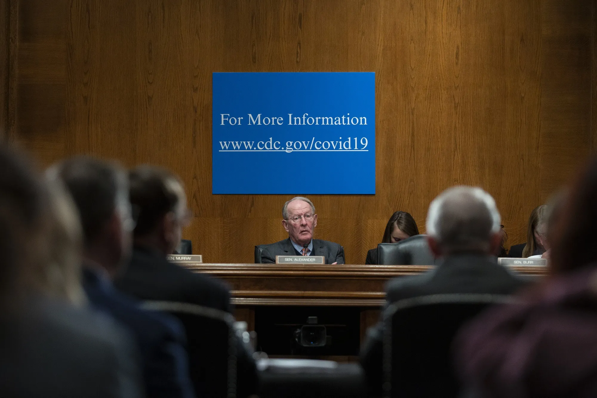 Senate HELP committee holds hearing on Coronavirus.