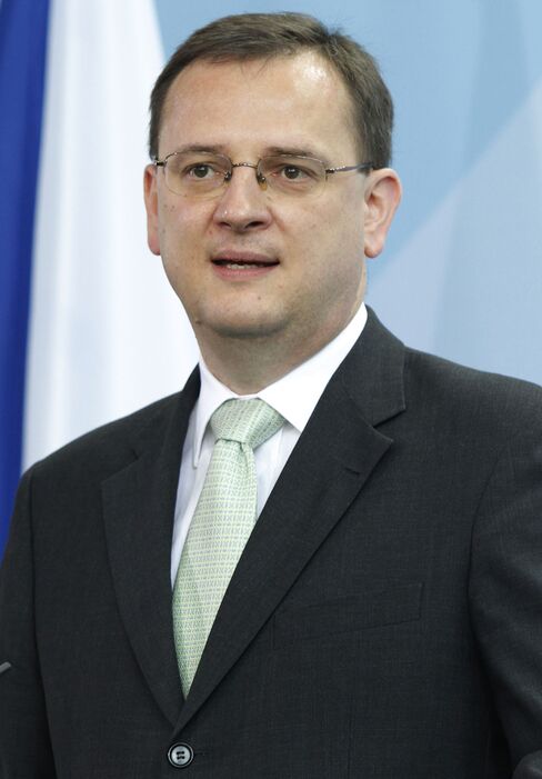 Czech Prime Minister Petr Necas