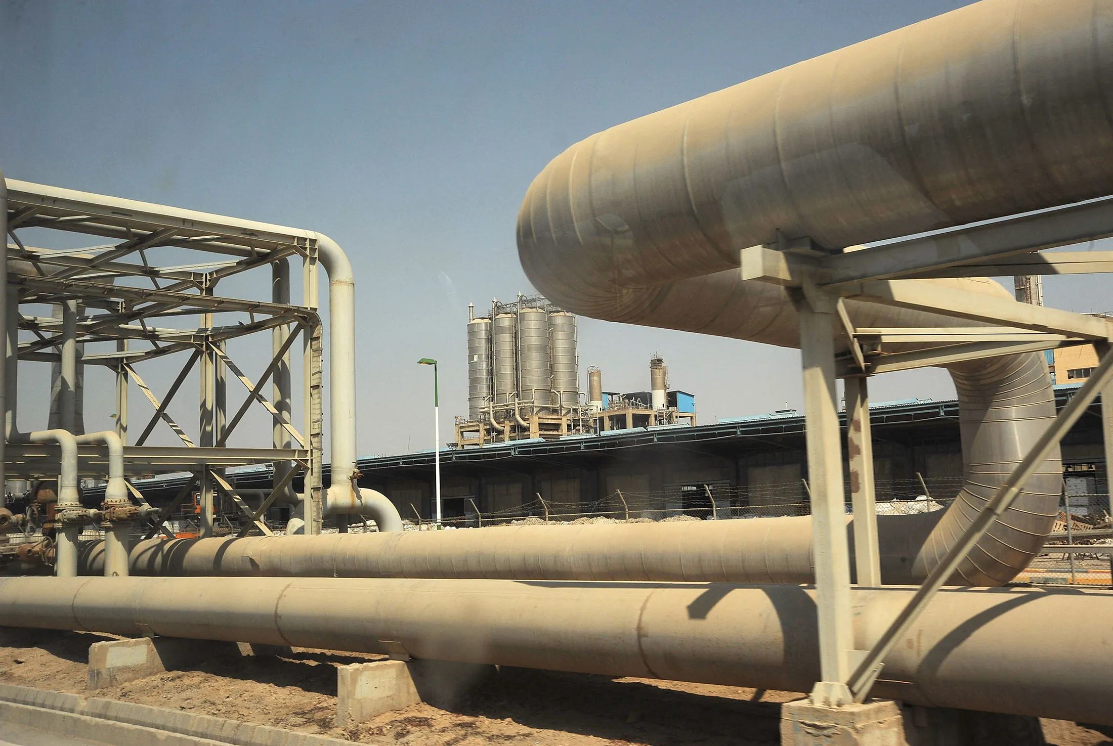 Mahshahr oil installation, Iran.

