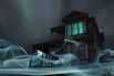 Glowing Vapor Surrounding House