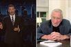 Jimmy Kimmel and Robert De Niro on the Jimmy Kimmel Live! show, on Sept. 23.