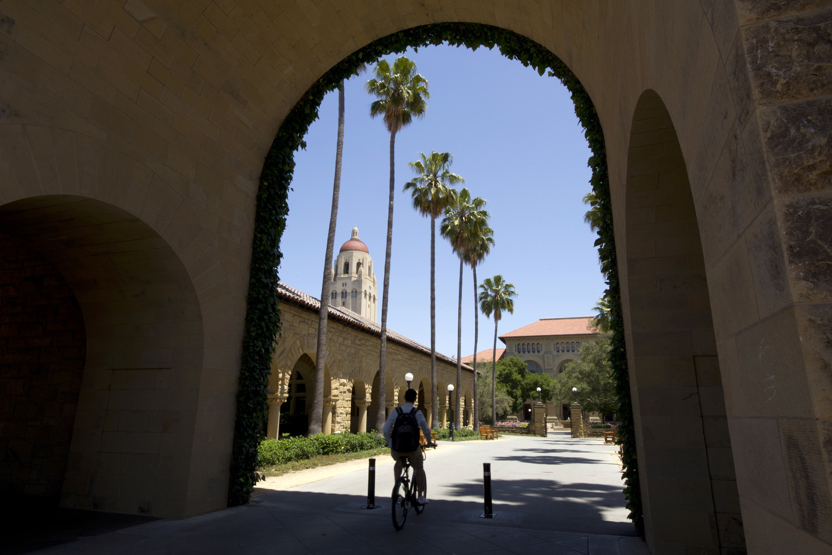 Stanford University campus in Palo Alto, California.
