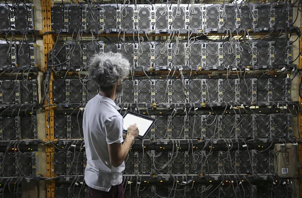 Modern-day miner.