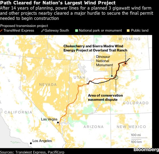 Buffett-, Anschutz-Backed Power Lines Get Deal to Move Forward