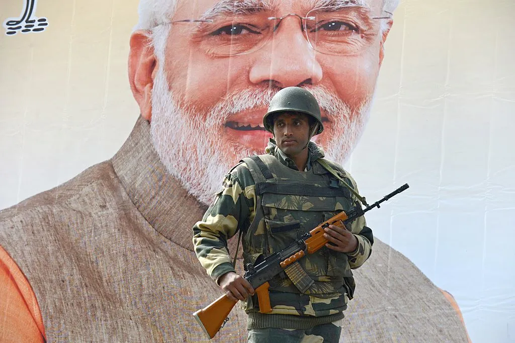 Hinduism has been militarized under Modi.
