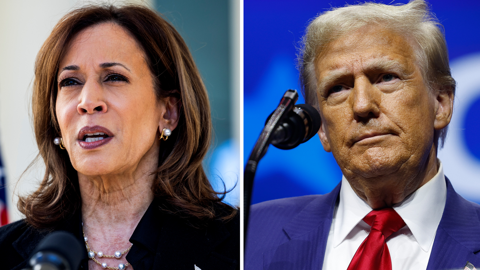 Kamala Harris, Donald Trump Tied in Polls