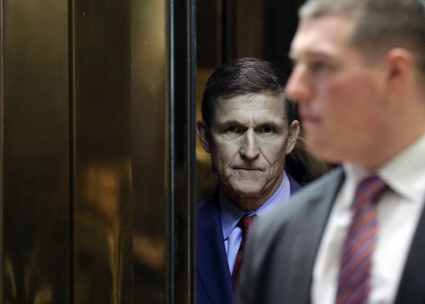 Michael T. Flynn at Trump Tower