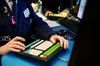 A trader works on the floor of the New York Stock Exchange (NYSE) in New York, U.S.