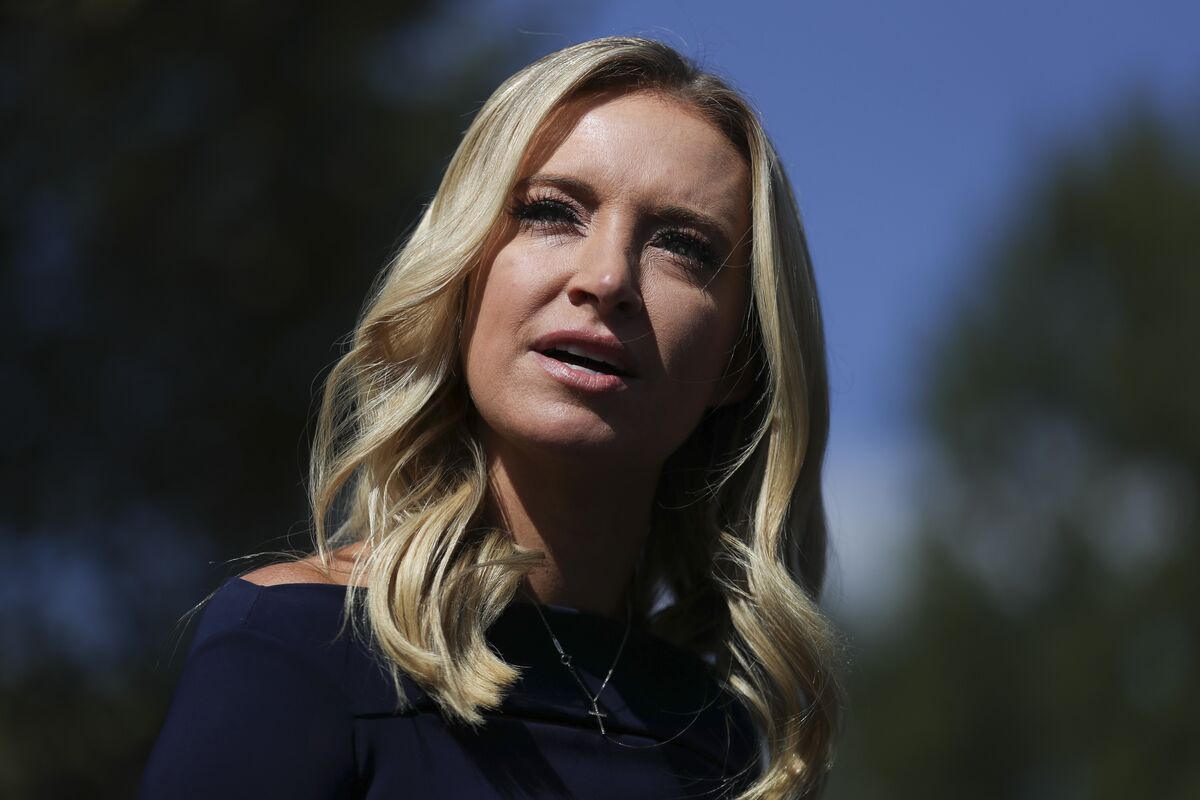 kayleigh-mcenany-trump-white-house-press-secretary-tests-positive-for-covid-19-bloomberg
