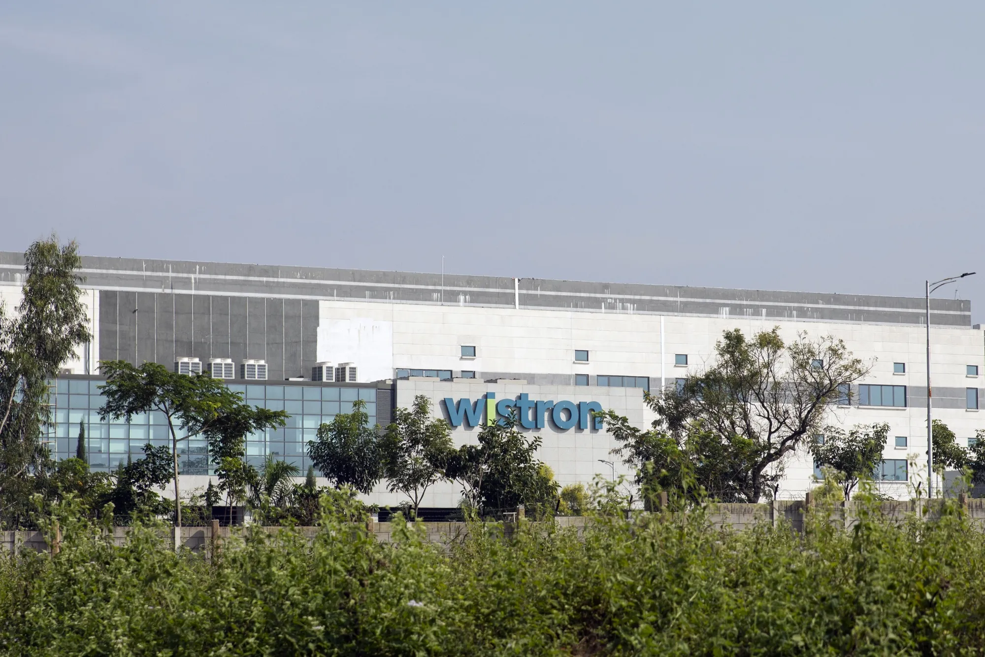The Wistron plant in Kolar, Karnakata.