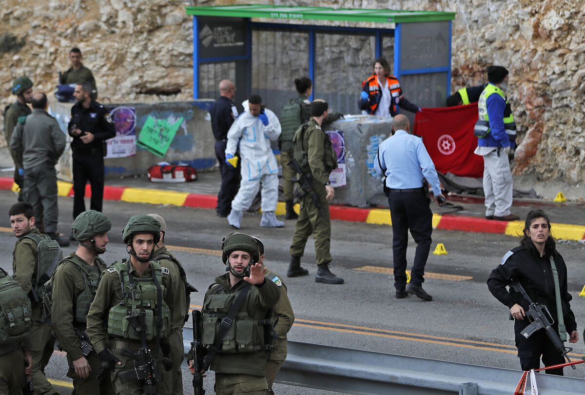 Two Israelis Killed in Second West Bank Shooting This Week - Bloomberg