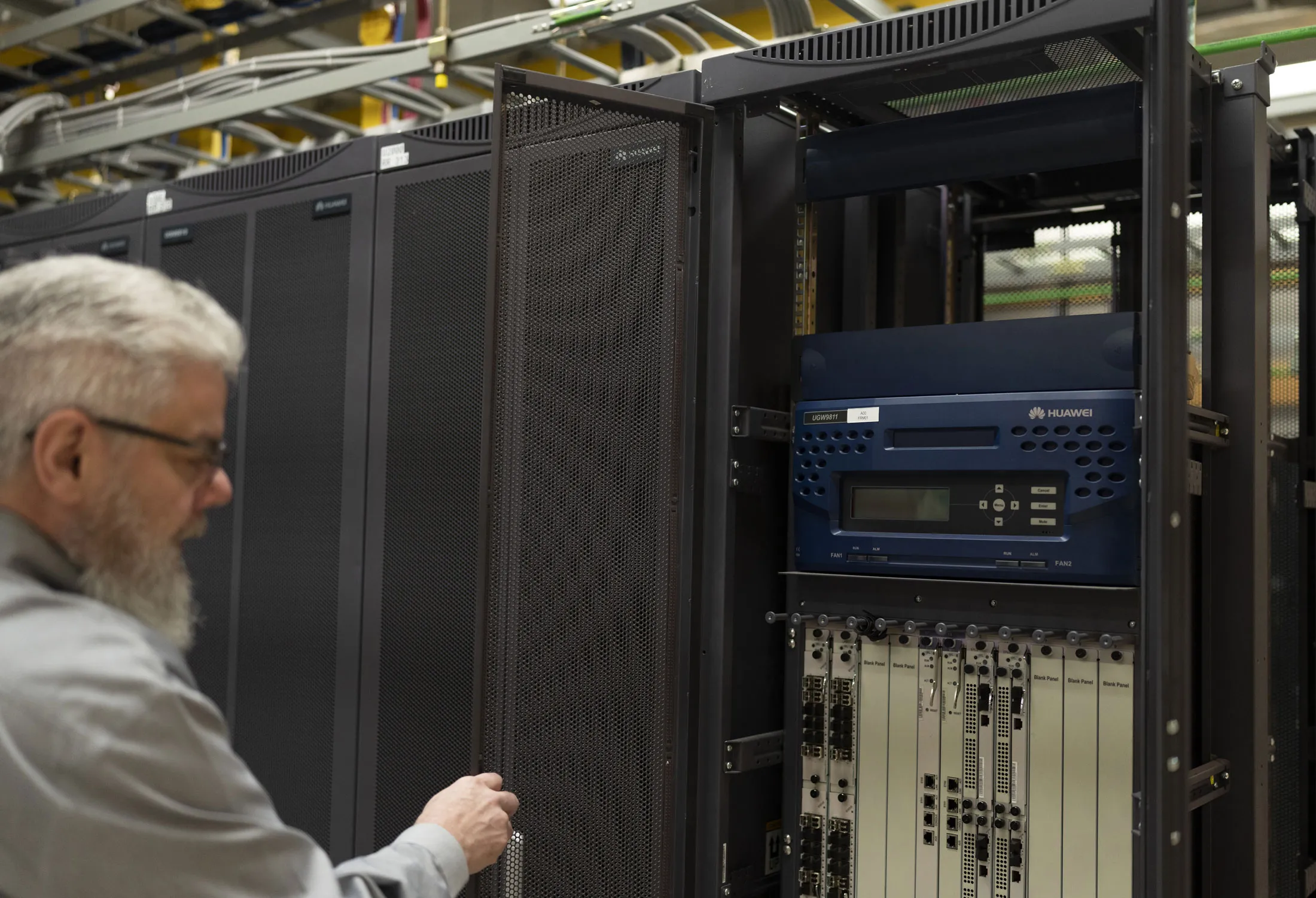 Huawei Technologies equipment is still in place at United Wireless Communications in Dodge City, Kansas, despite federal bans.