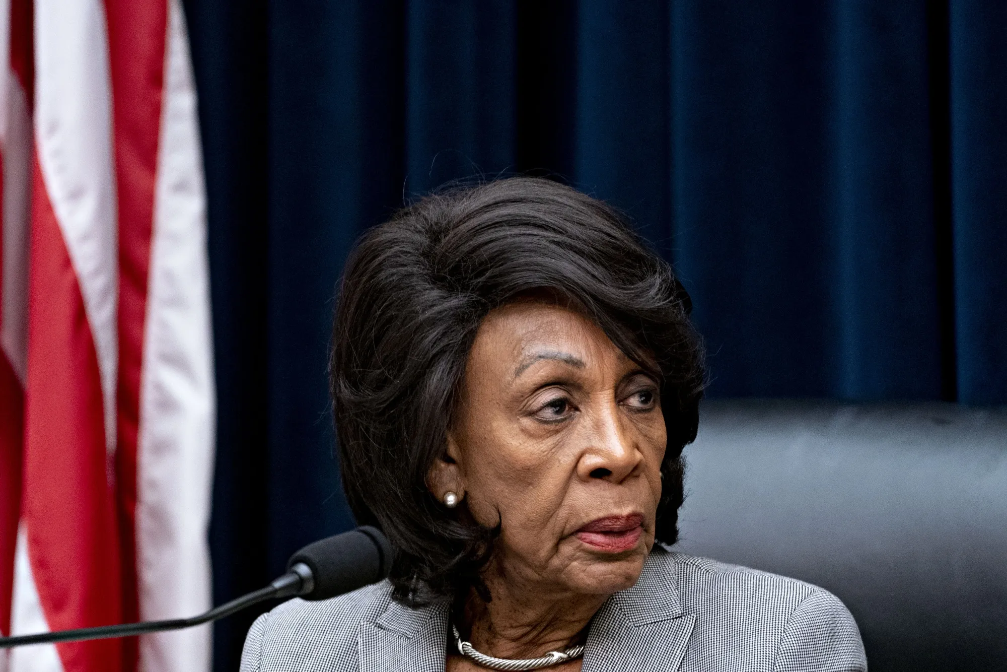 Fed Must Backstop State Finances Too, Says Maxine Waters - Bloomberg