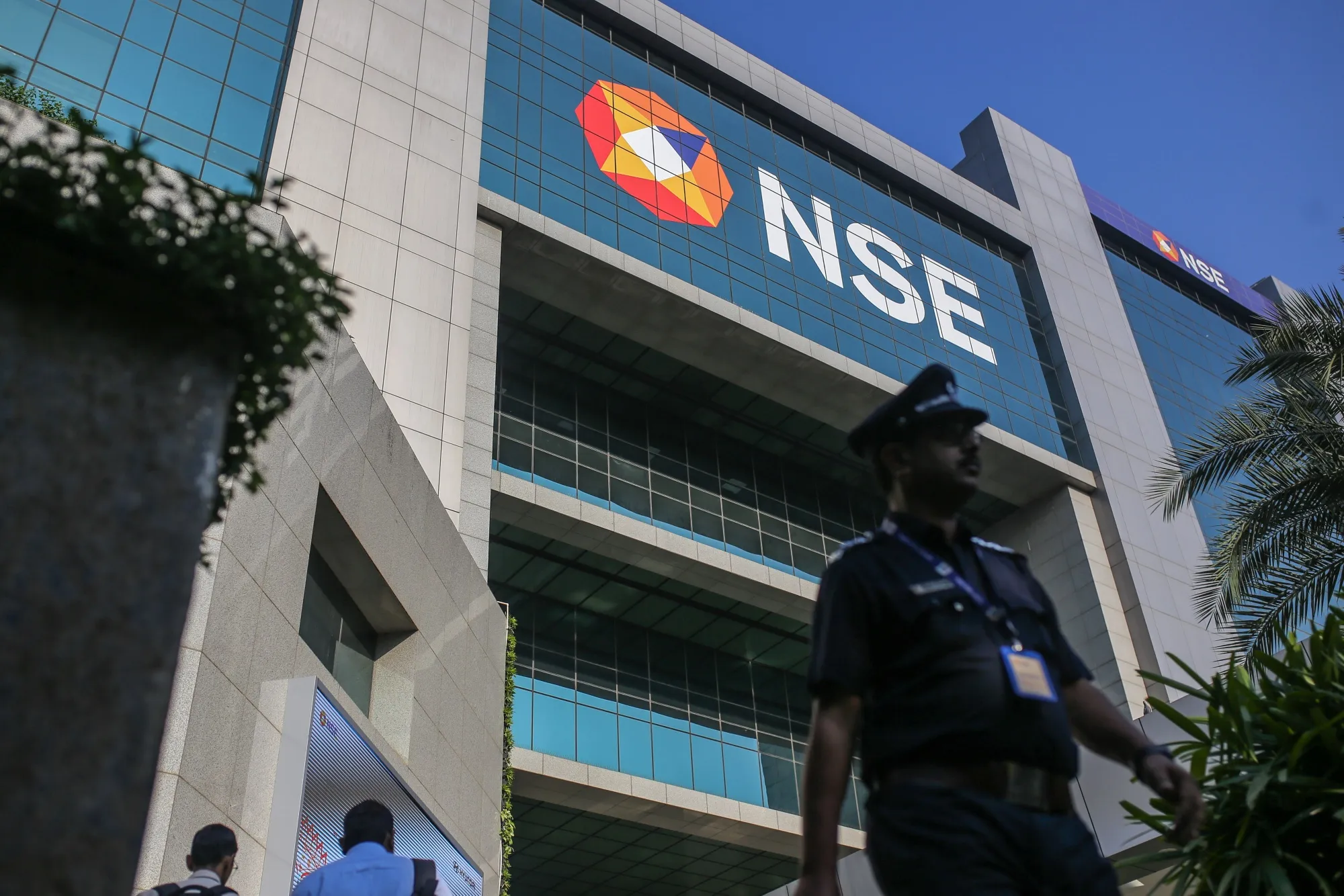 The National Stock Exchange in Mumbai.