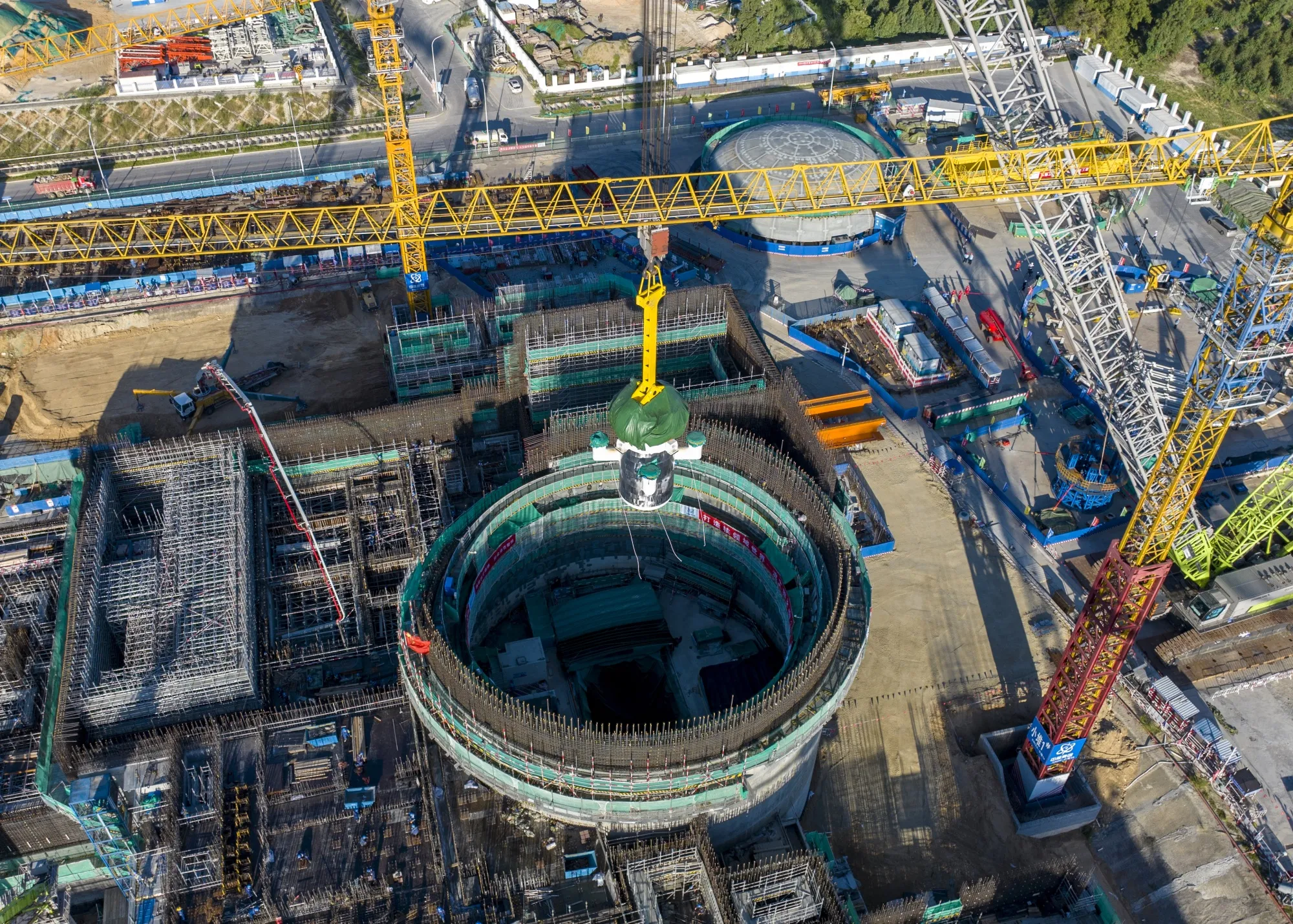 The core module of a small modular reactor in August 2023.