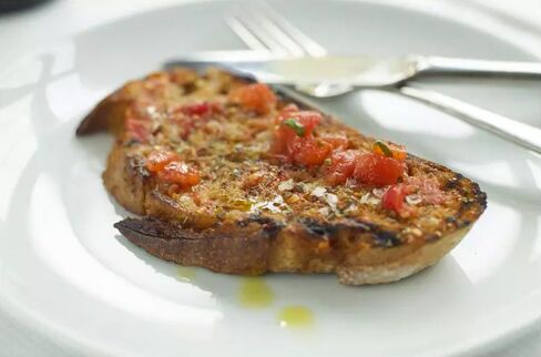 The Brackenbury's bruschetta