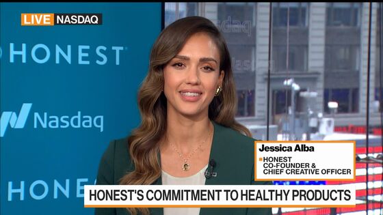 Jessica Alba’s Honest Co. Loses Post-IPO Gain in Stock Slide