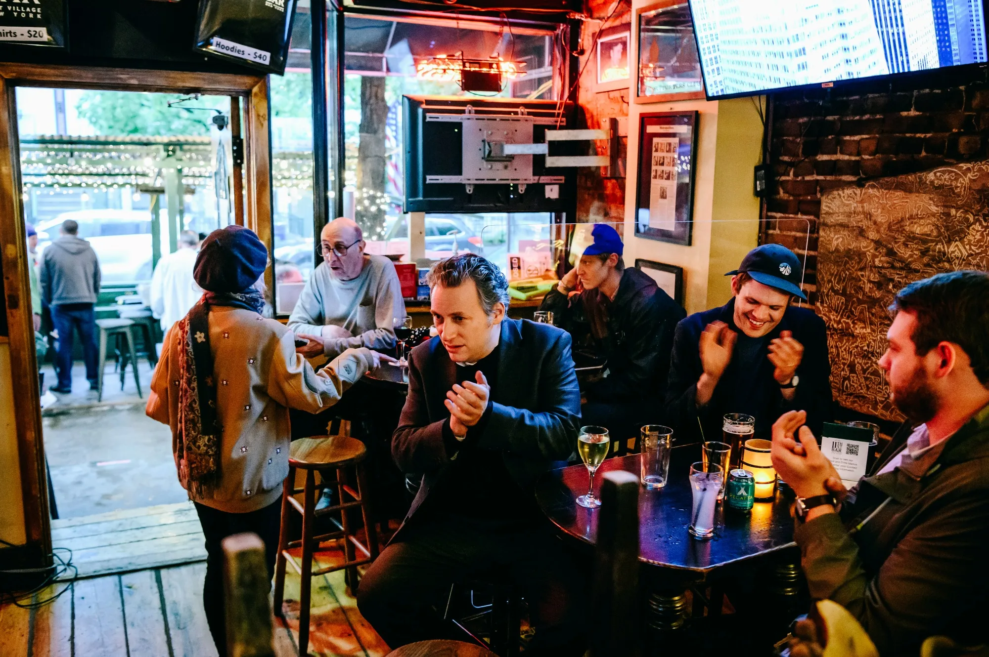 Bars and restaurants are where the money is flowing.