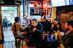Bars and restaurants are where the money is flowing.