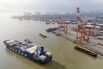 Nansha Port in Guangzhou as Trump Extends China Truce for 90 Days, Averting Tariff Hike