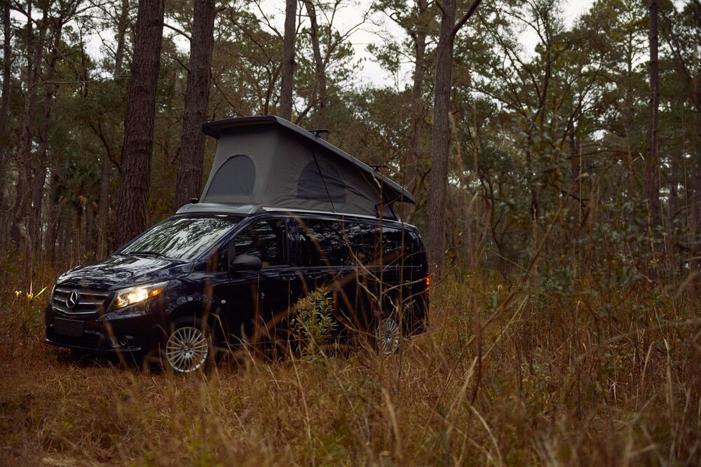 mercedes pop up camper