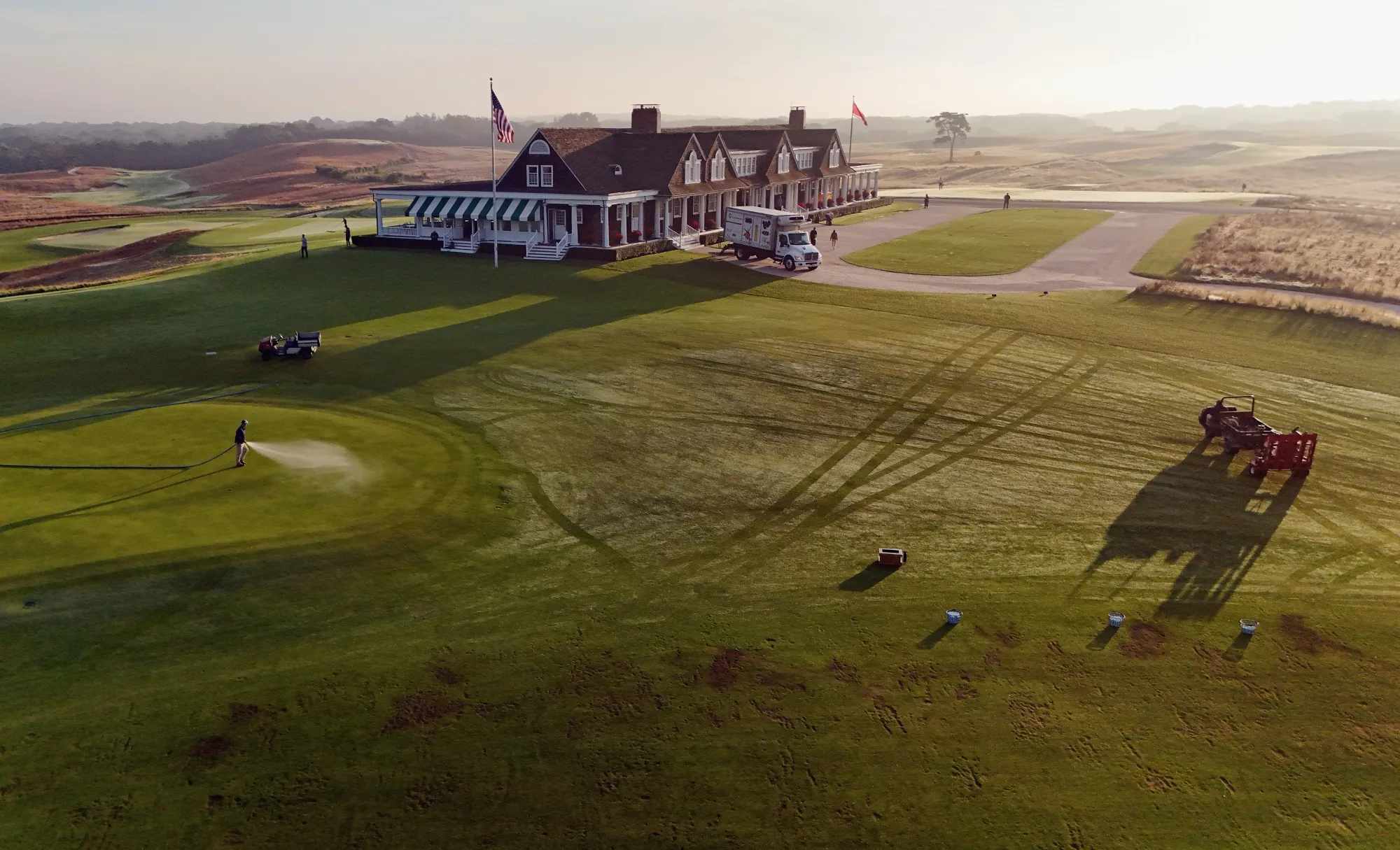 The Shinnecock Hills Golf Club in Southampton, New York.