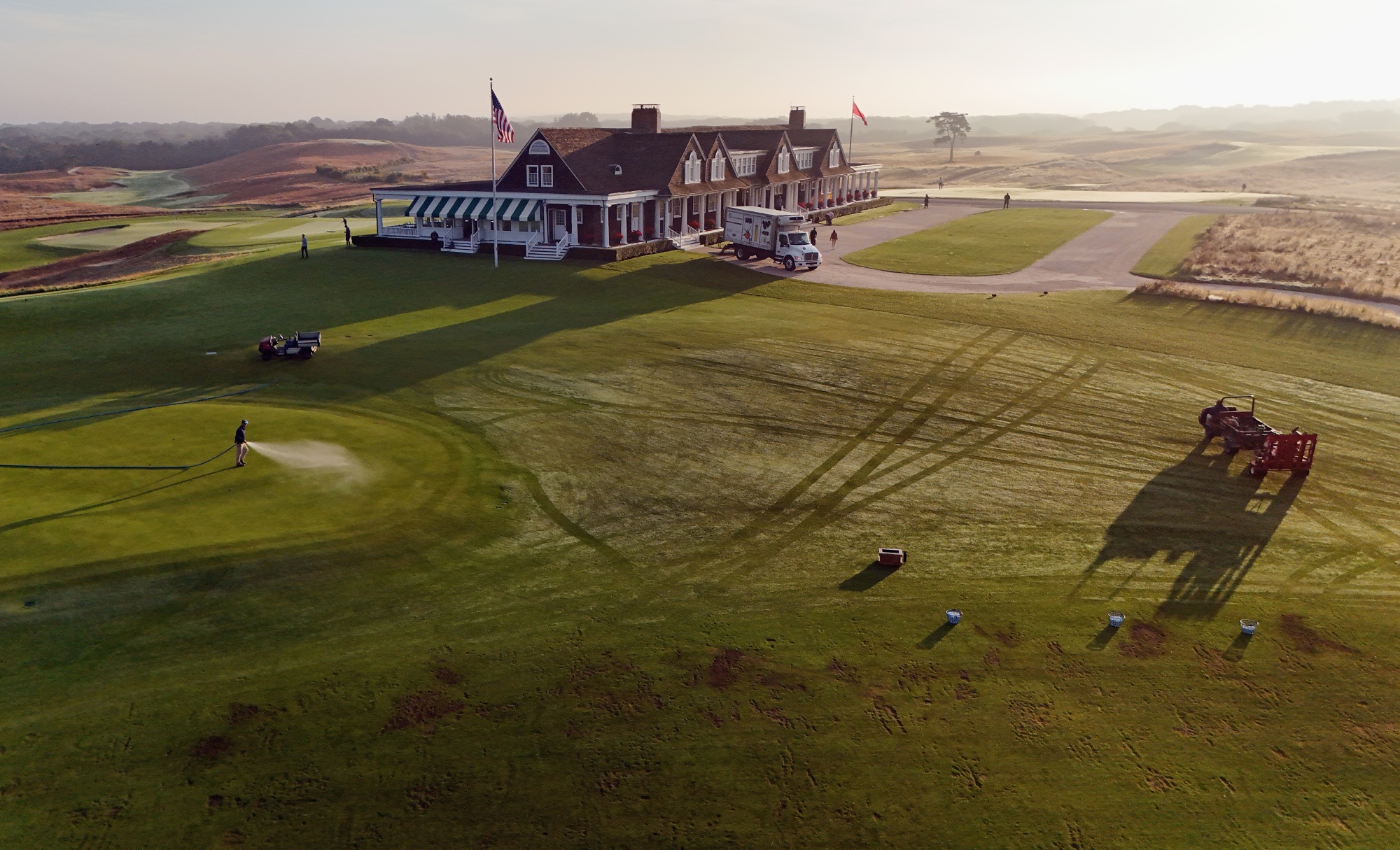 The Shinnecock Hills Golf Club in Southampton, New York. Photographer: Bruce Bennett/Getty Images North America
