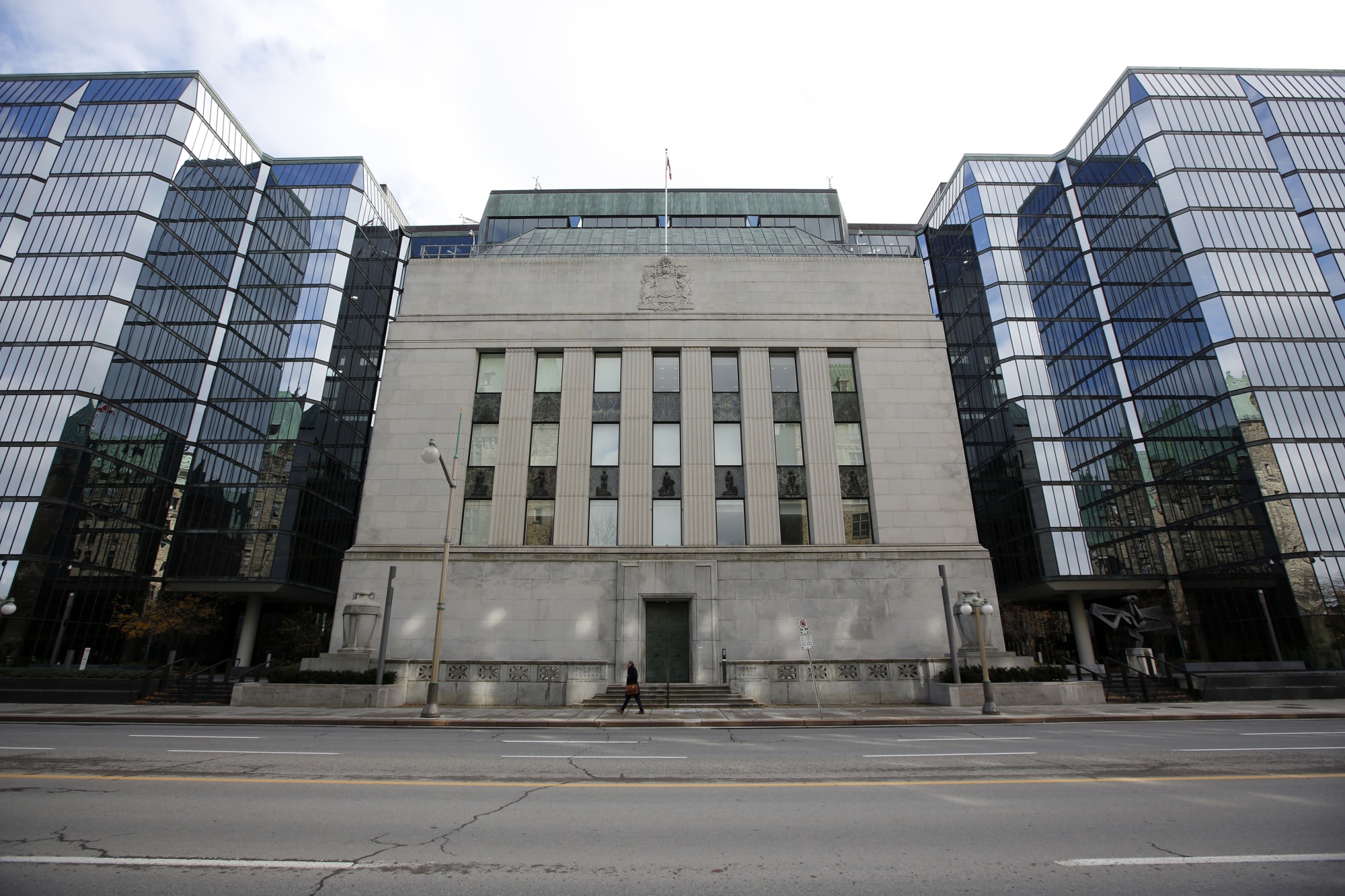 The Bank of Canada building in Ottawa.