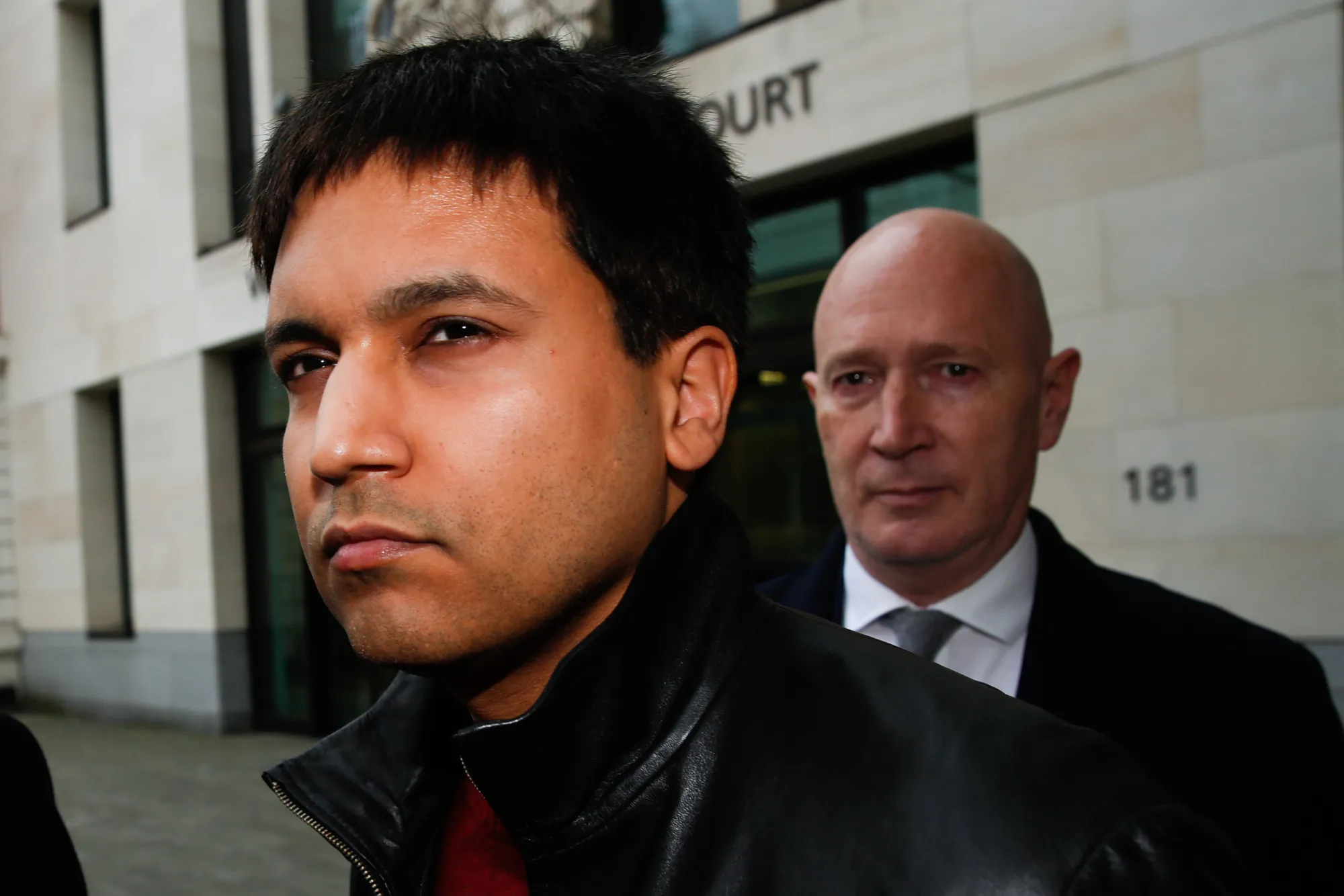 Navinder Sarao leaves Westminster Magistrates' Court in 2016.