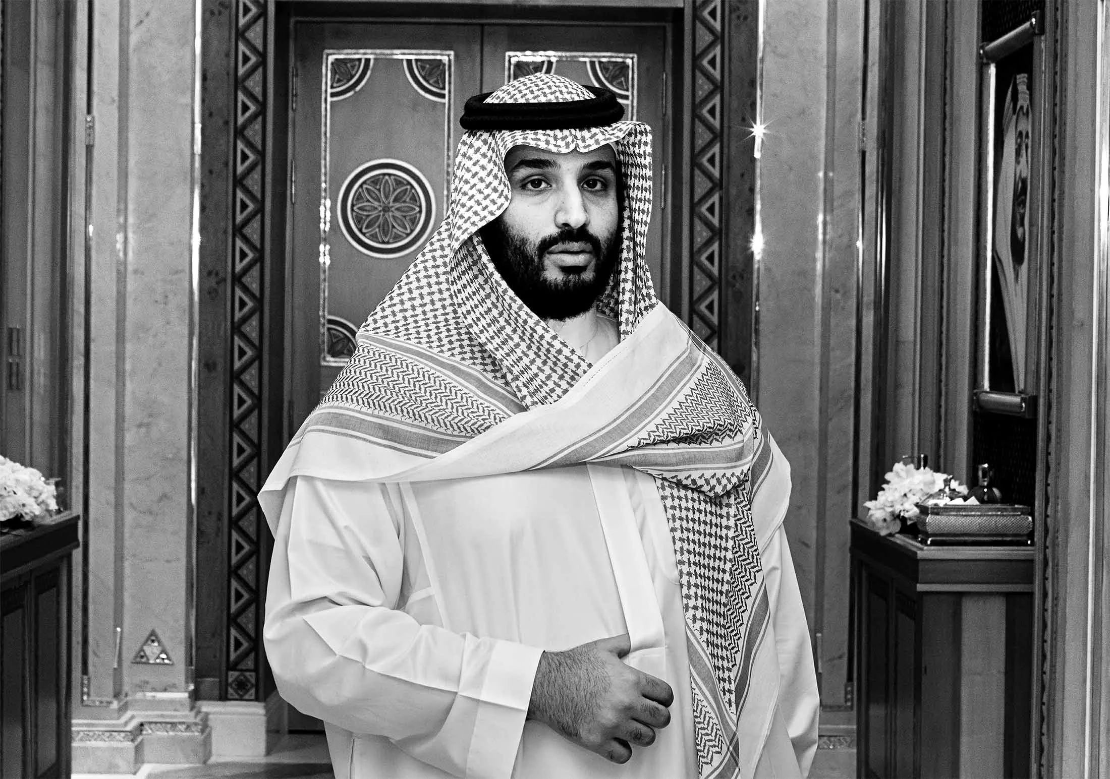 Crown Prince Mohammed bin Salman at a palace in Riyadh in 2016.