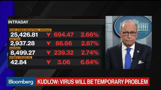 Kudlow Opens Door to Limited Stimulus for Virus After Resistance