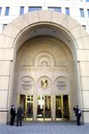 The Inter American Development Bank on New York Avenue in Washington, DC is seen on March 6, 2002.