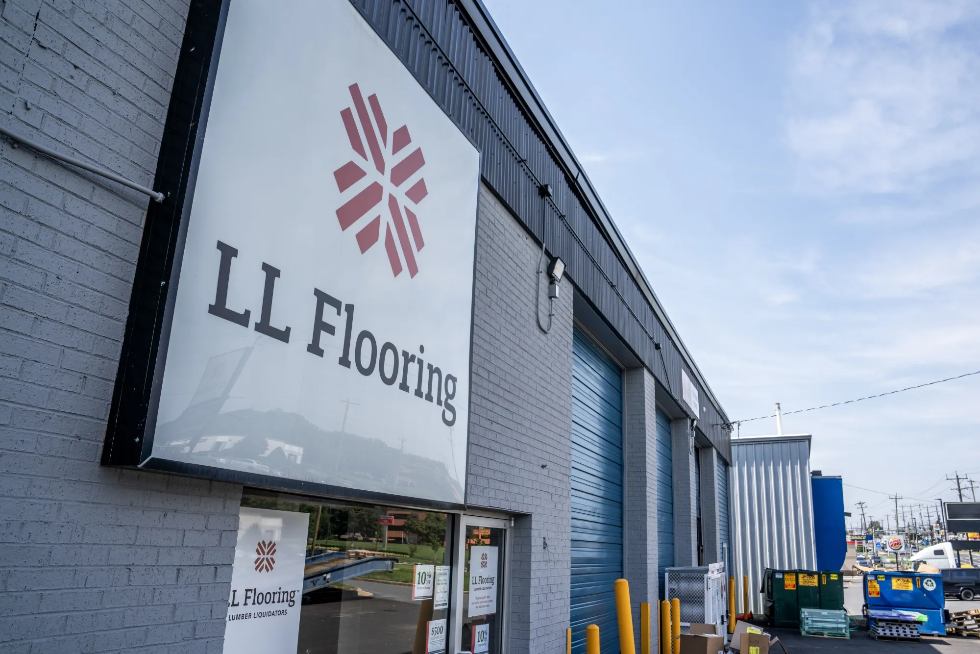 An LL Flooring store in Beltsville, Maryland.