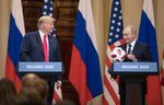 トランプ大統領とプーチン大統領